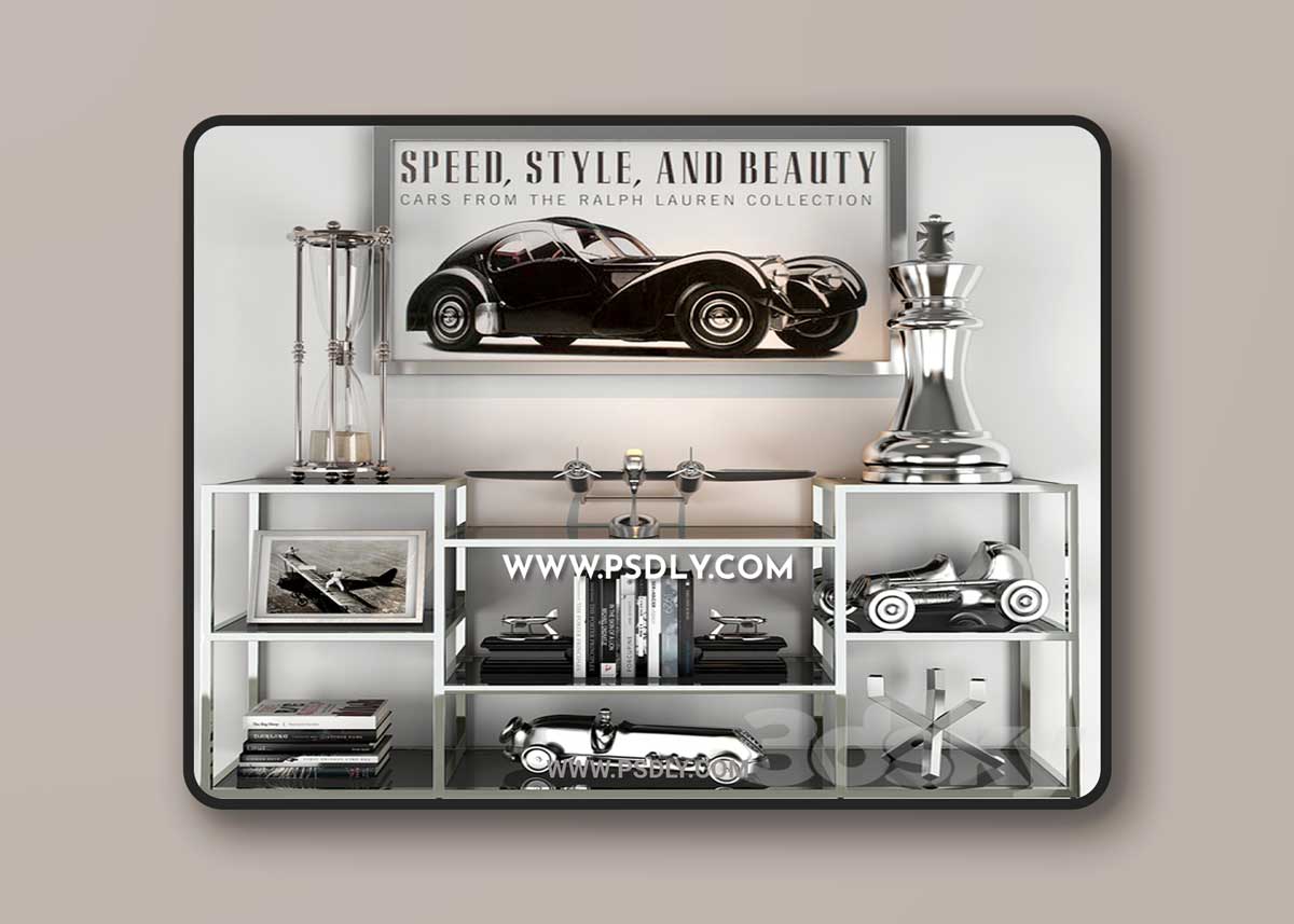 Eichholtz Accessories collection set 2 3D Model 1 Eichholtz Accessories collection set 2 3D Model