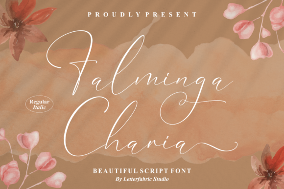 Falminga Charia Beautiful Script Font 1 Falminga Charia Beautiful Script Font