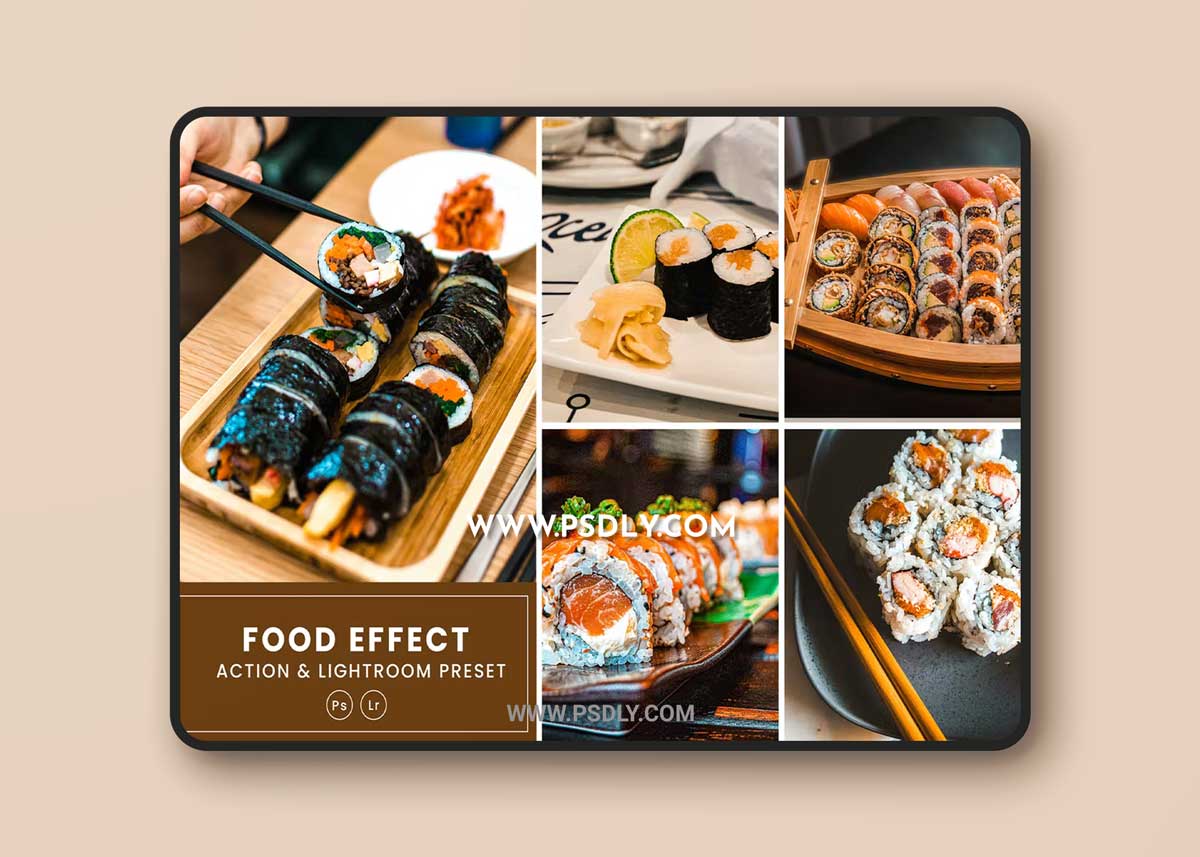 Food Effect Action & Lightrom Presets 1 Food Effect Action & Lightrom Presets
