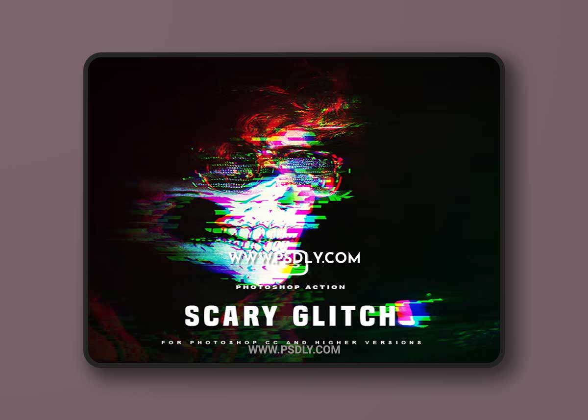Graphicriver - Scary Glitch Photoshop Action 35771439 1 Graphicriver - Scary Glitch Photoshop Action 35771439