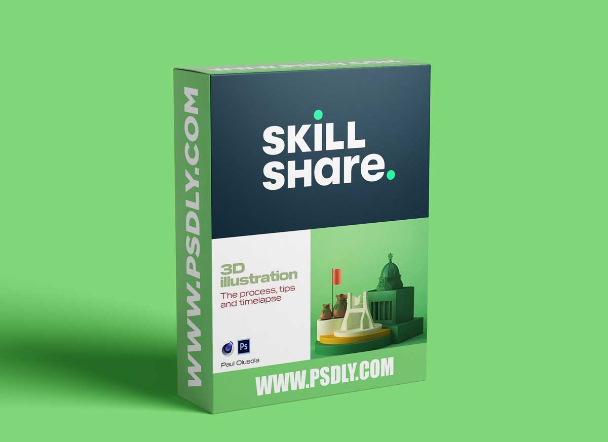Graphics Design: 3D Illustration Tips, Process and Timelapse 1 Graphics Design: 3D Illustration Tips, Process and Timelapse