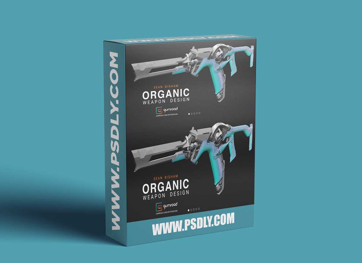 Gumroad - Organic Weapon Design Tutorial v2.0 by Sean Bigham 1 Gumroad - Organic Weapon Design Tutorial v2.0 by Sean Bigham