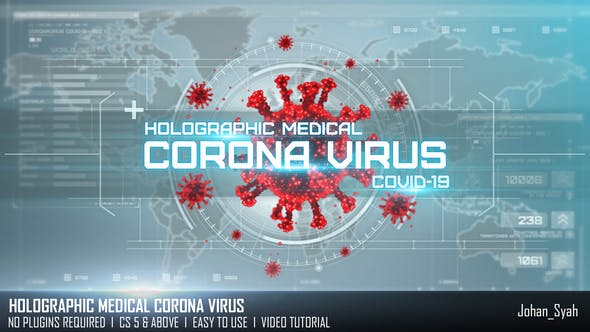 Videohive Holographic Medical Corona Virus 27809620 1 Videohive Holographic Medical Corona Virus 27809620