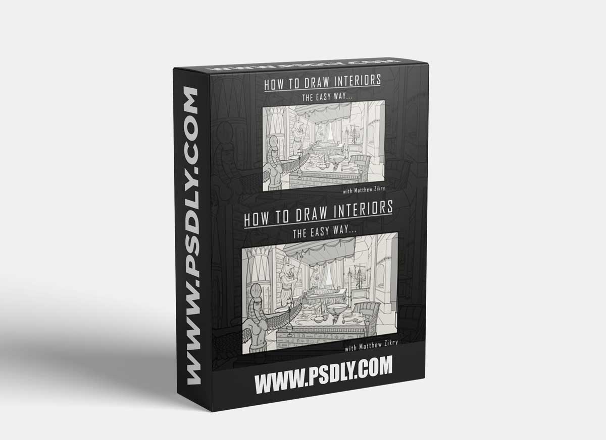 How to Draw Interiors - 'The Easy Way' 1 How to Draw Interiors - 'The Easy Way'