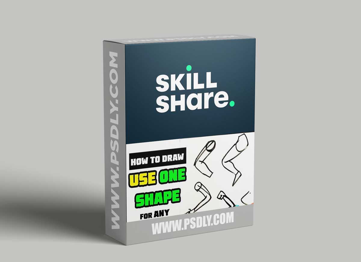 How to Draw : One Shape for ANY Arm or Leg 1 How to Draw : One Shape for ANY Arm or Leg