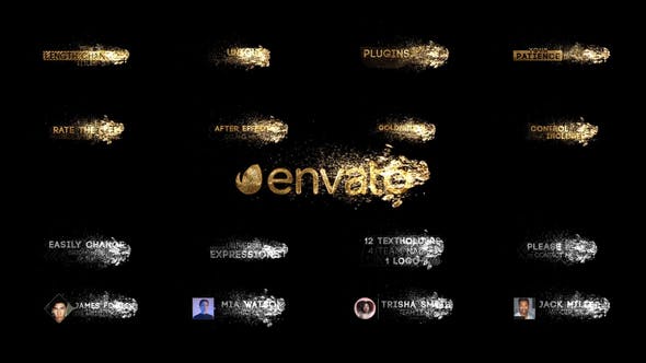 Videohive Corporate Golden Titles V.4 35974260 1 Videohive Corporate Golden Titles V.4 35974260
