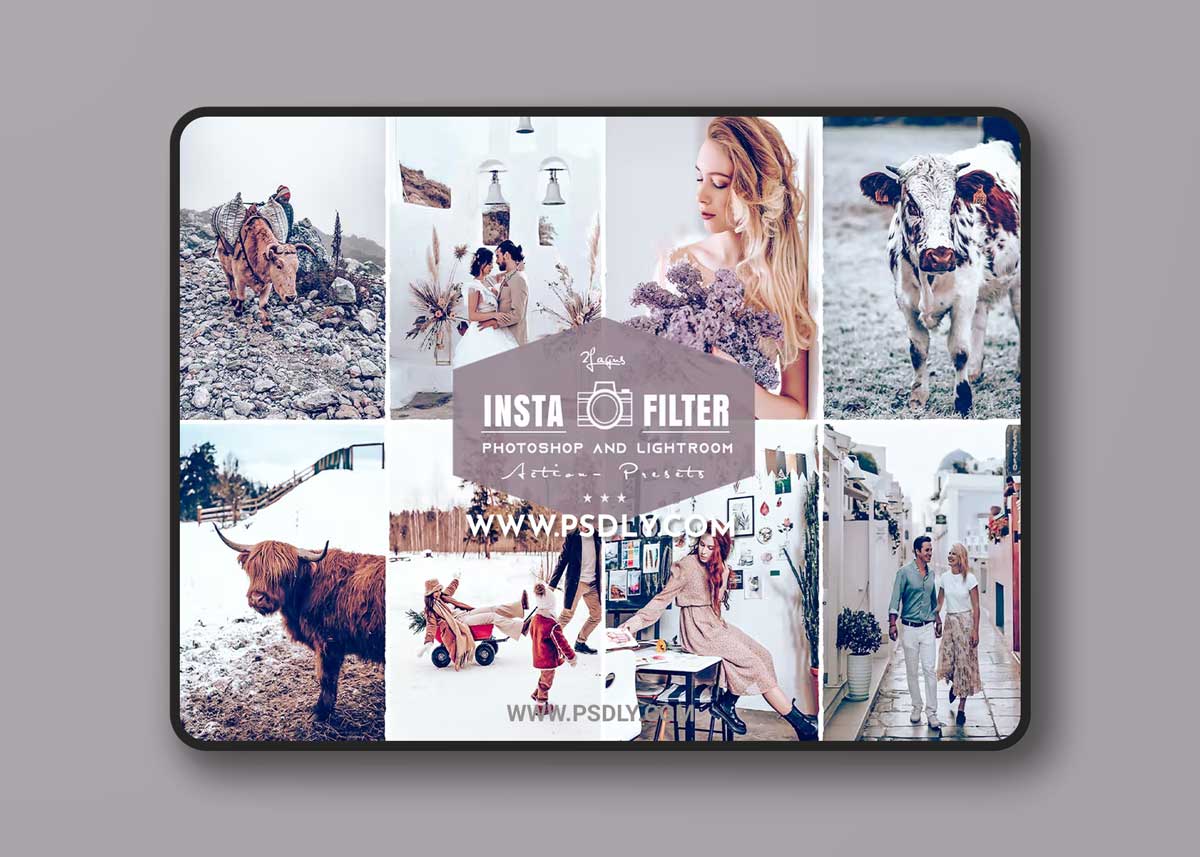 Insta Filter Blogger Photoshop & Lightroom Presets 9VQV3WV 1 Insta Filter Blogger Photoshop & Lightroom Presets 9VQV3WV