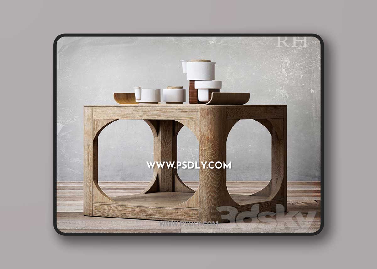 MARTENS SQUARE SIDE TABLE 20sq 3D Model 1 MARTENS SQUARE SIDE TABLE 20sq 3D Model