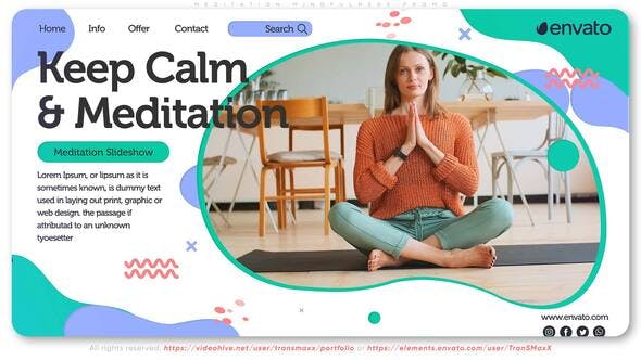 Videohive Meditation Mindfulness Promo 35985179 1 Videohive Meditation Mindfulness Promo 35985179