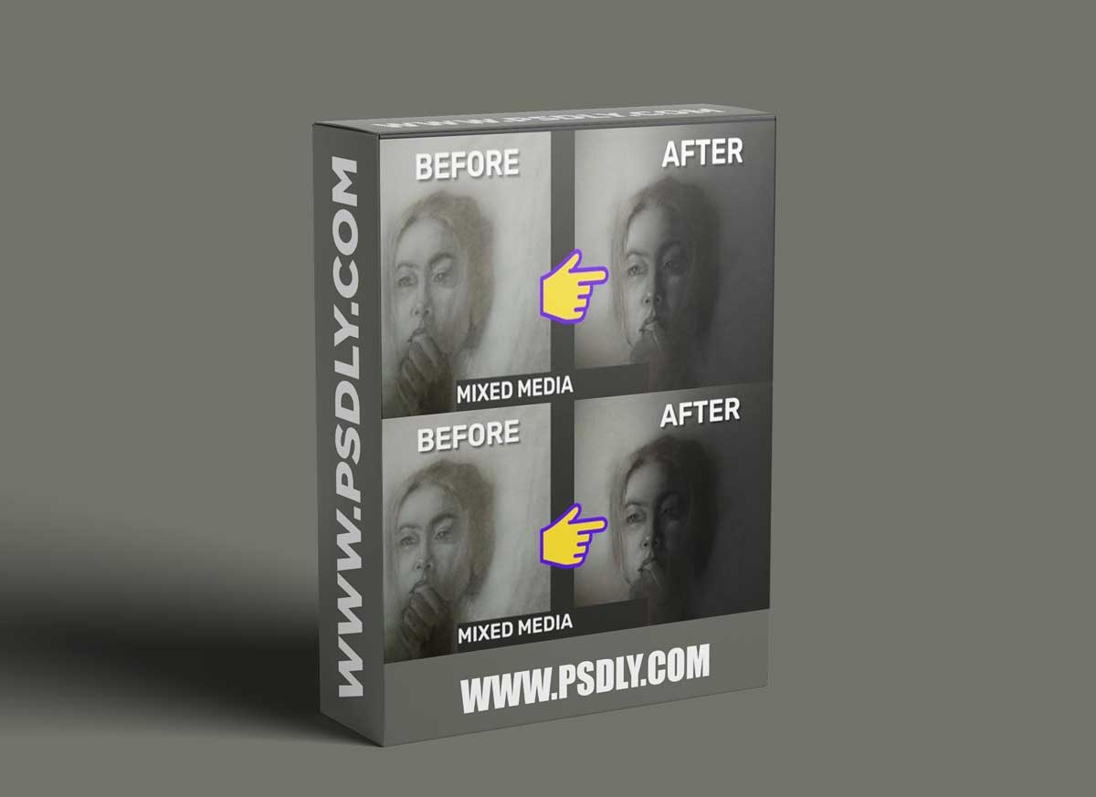 Mixed Media Sketching: Turn Your Pencil Sketches Into Realistic Portraits 1 Mixed Media Sketching: Turn Your Pencil Sketches Into Realistic Portraits