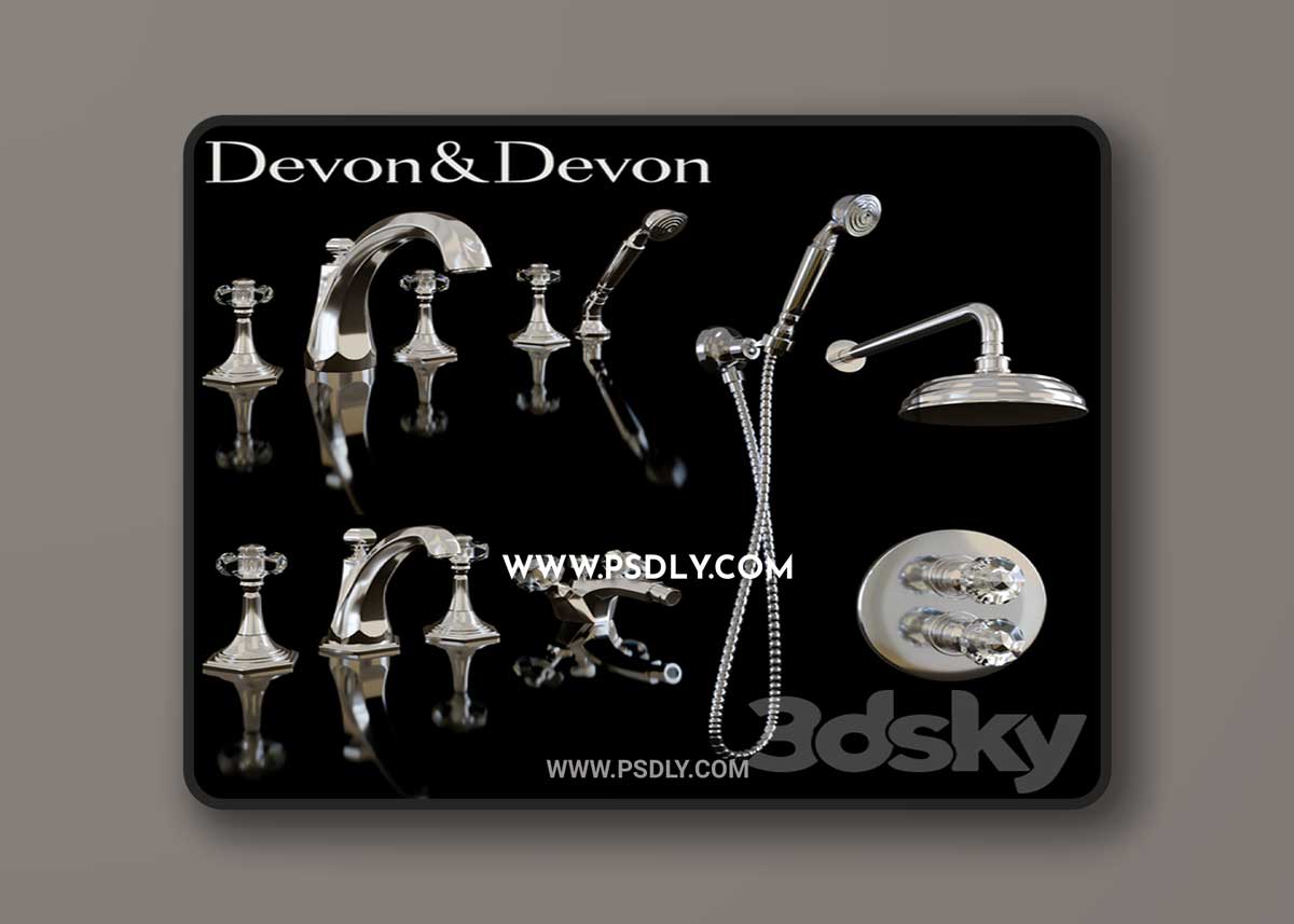 Mixers Devon & Devon EXCELSIOR Gemstone 3D Model 1 Mixers Devon & Devon EXCELSIOR Gemstone 3D Model