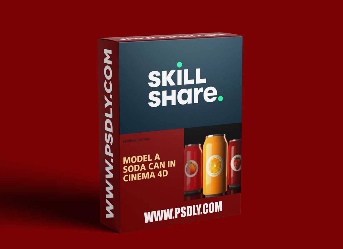 Model a Soda Can in Cinema 4D 1 Model a Soda Can in Cinema 4D