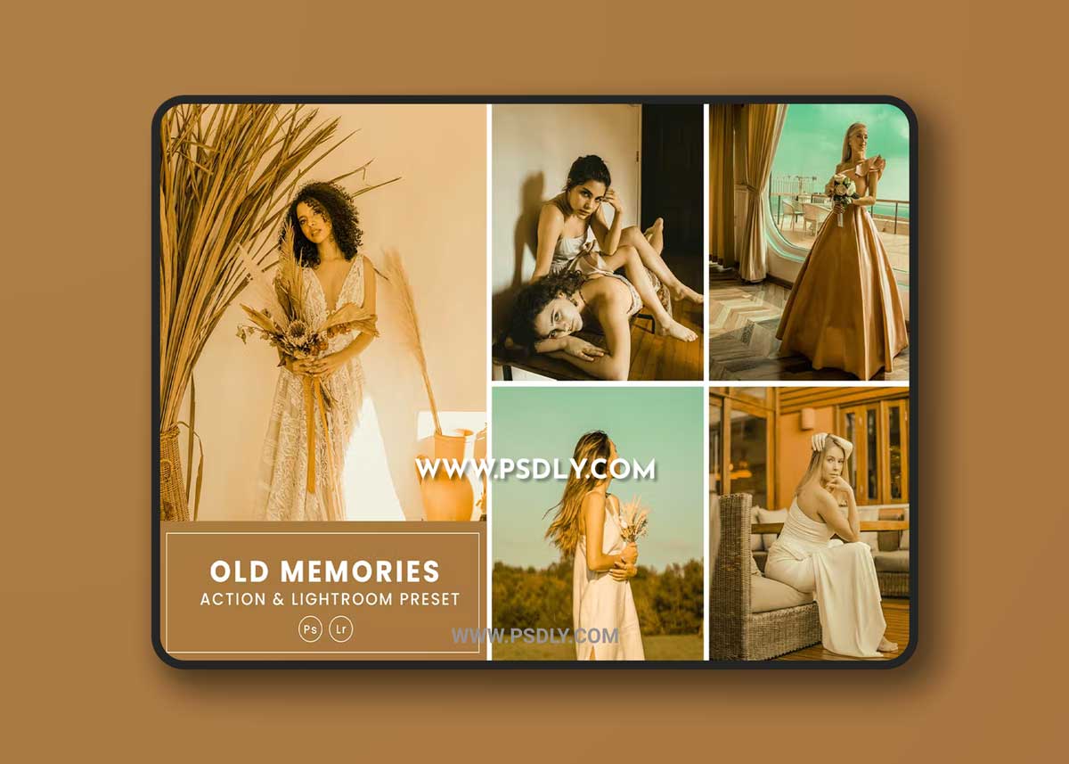 Old Memories Action & Lightrom Presets 1 Old Memories Action & Lightrom Presets