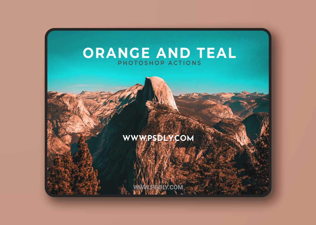 Orange & Teal - Photoshop Actions 1 Orange & Teal - Photoshop Actions