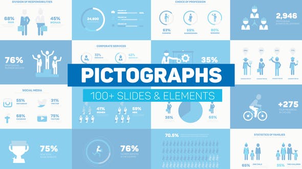 Videohive - Pictogram Infographics - 34741892 1 Videohive - Pictogram Infographics - 34741892