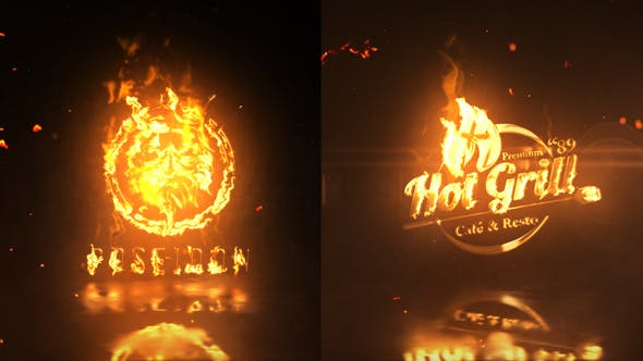 Videohive Fire Logo Reveal 36100648 1 Videohive Fire Logo Reveal 36100648