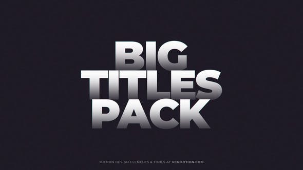 Videohive Titles - Big 36360064 1 Videohive Titles - Big 36360064