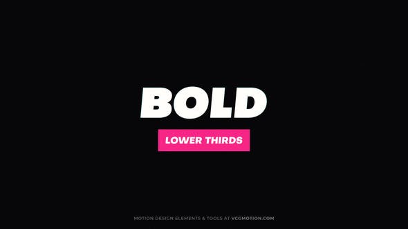 Videohive Lower Thirds - Bold 36379684 1 Videohive Lower Thirds - Bold 36379684