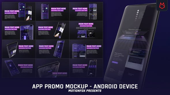 Videohive App Promo Mockup - Android Device 23519077 1 Videohive App Promo Mockup - Android Device 23519077