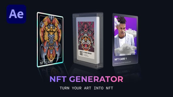 Videohive NFT Generator 35641186 1 Videohive NFT Generator 35641186