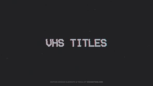 Videohive Titles - VHS 35769616 1 Videohive Titles - VHS 35769616