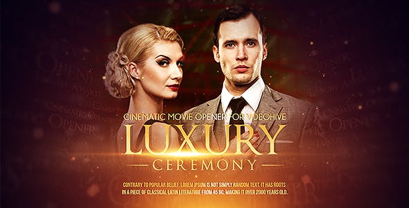 Videohive Luxury Ceremony 11203488 1 Videohive Luxury Ceremony 11203488
