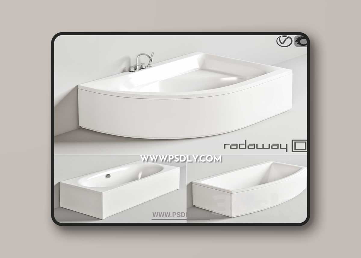Radaway baths + Steinberg bath / shower mixer 1 Radaway baths + Steinberg bath / shower mixer