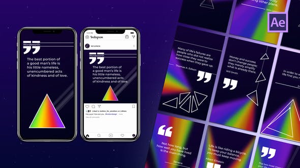 Videohive Rainbow Quotes Pack 34372090 1 Videohive Rainbow Quotes Pack 34372090