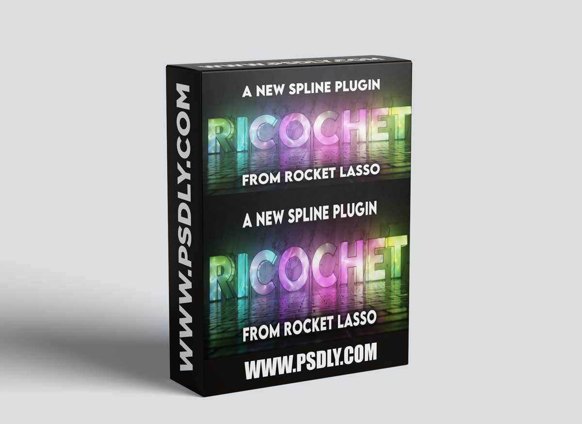 RocketLasso Ricochet v1.0 for Cinema 4D 1 RocketLasso Ricochet v1.0 for Cinema 4D