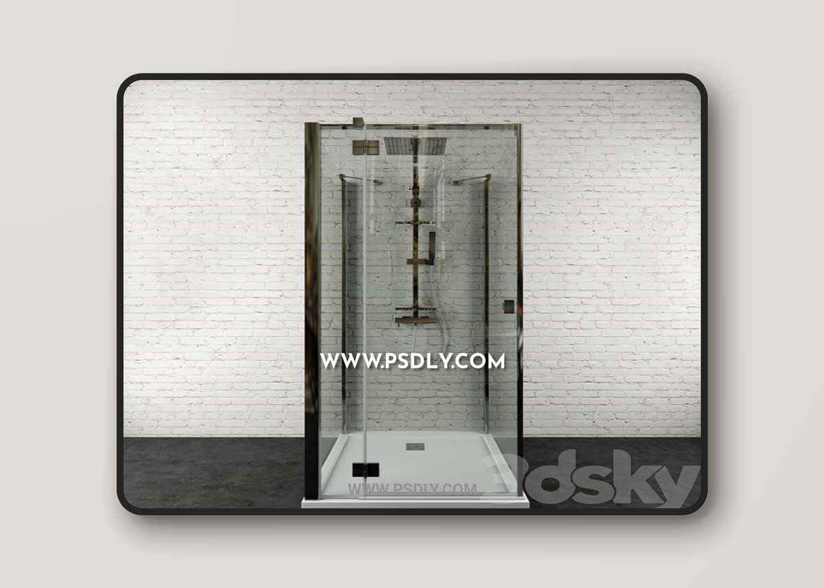 Shower stall Essenza kdj + s + shower system Touareg 2 1 Shower stall Essenza kdj + s + shower system Touareg 2