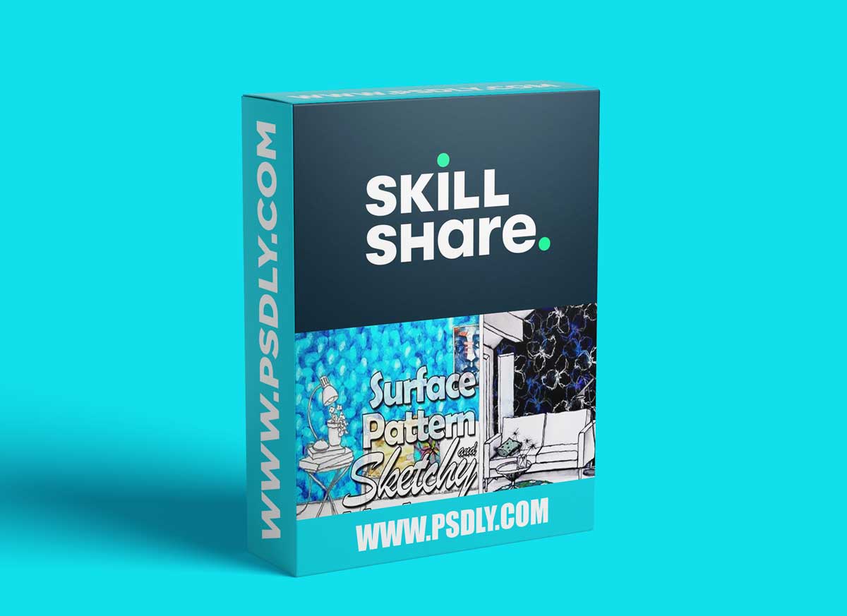 Surface Pattern - Sketchy Mock-up Design 1 Surface Pattern - Sketchy Mock-up Design
