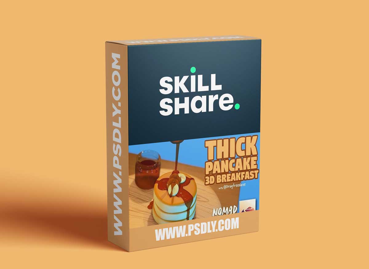 THICK Pancakes 3D Breakfast in Nomad Sculpt - Intermediate Class 1 THICK Pancakes 3D Breakfast in Nomad Sculpt - Intermediate Class