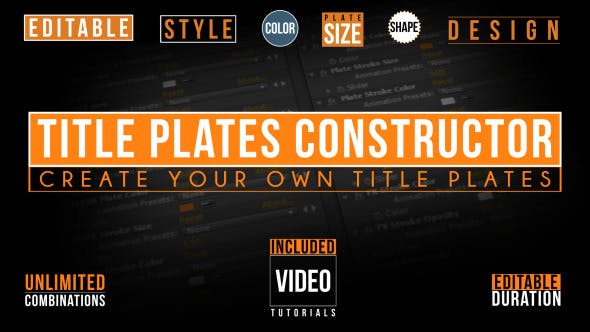 Videohive Title Plates 11035088 1 Videohive Title Plates 11035088