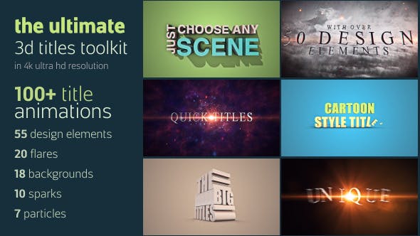 Videohive 3D Text Animation Pack 12617556 1 Videohive 3D Text Animation Pack 12617556