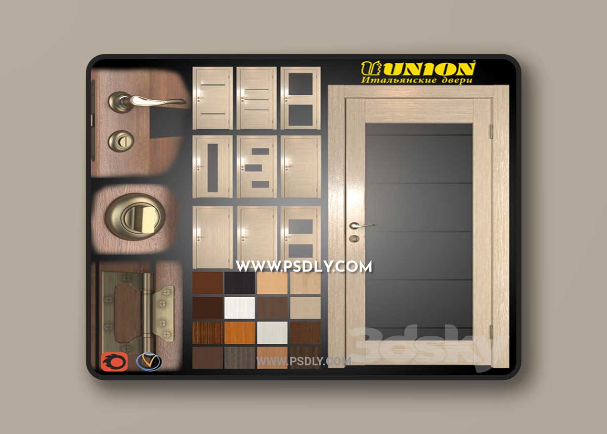 Union Doors (10 pcs. 16 colors) Infinity Collection 1 Union Doors (10 pcs. 16 colors) Infinity Collection