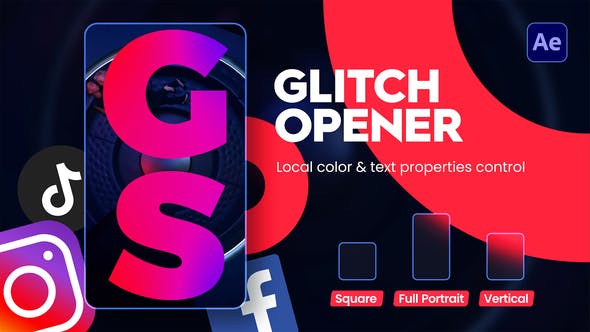 Videohive Instagram Dynamic Glitch Opener 36173022 1 Videohive Instagram Dynamic Glitch Opener 36173022