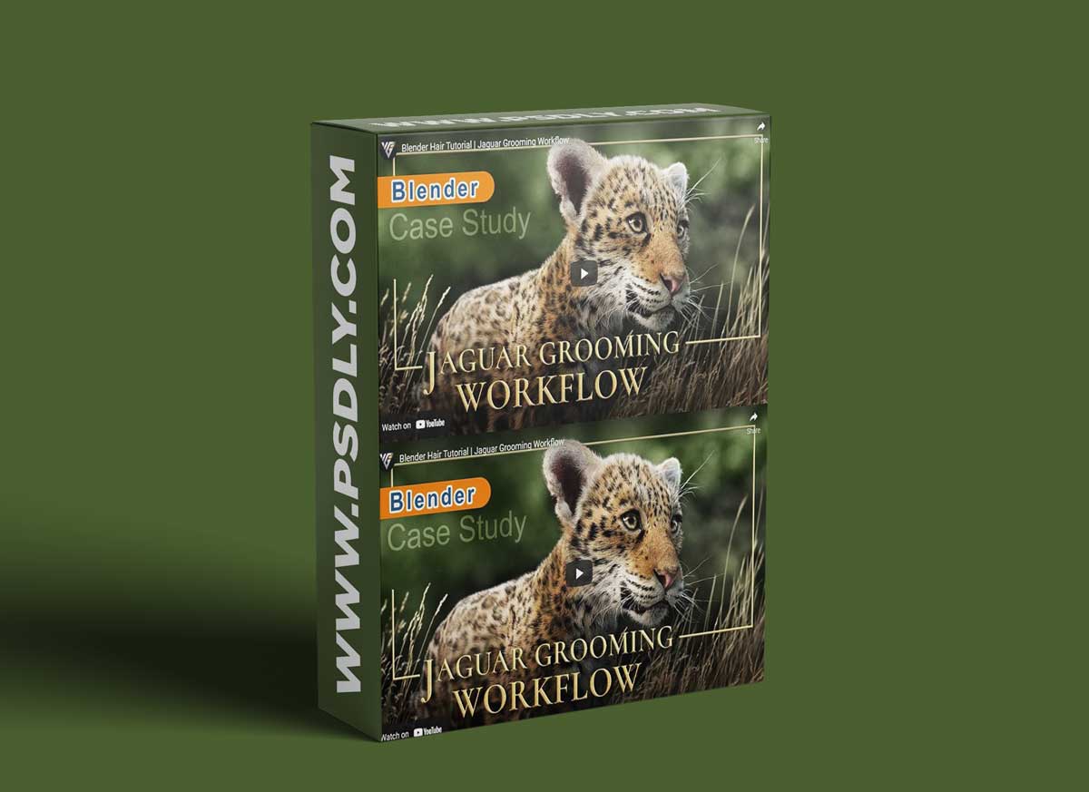 VFX Grace - Jaguar Grooming Workflow | Blender Case Study 1 VFX Grace - Jaguar Grooming Workflow | Blender Case Study