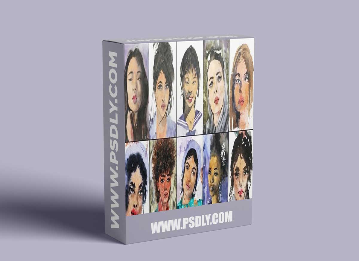 Watercolour Portraiture Essentials: Painting Skin Tones 1 Watercolour Portraiture Essentials: Painting Skin Tones