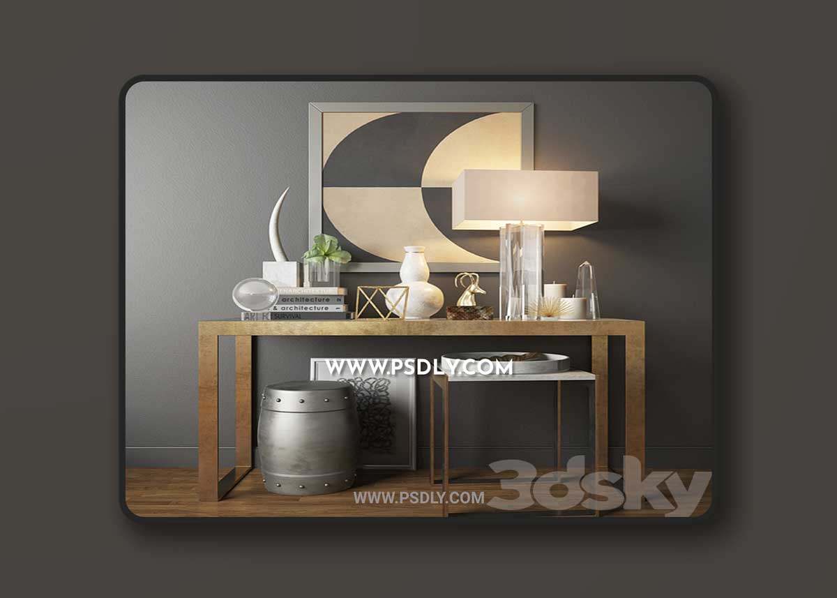 Williams-Sonoma Set 4 3D Model 1 Williams-Sonoma Set 4 3D Model