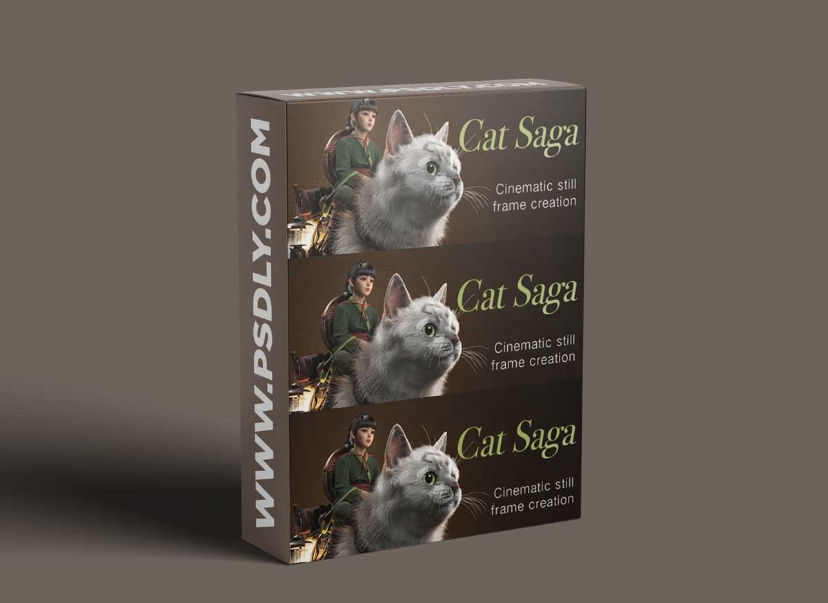 Wingfox – Cat Saga: create advanced 3D concept art model 1 Wingfox – Cat Saga: create advanced 3D concept art model