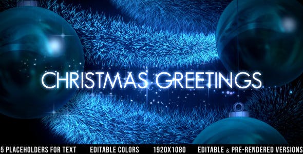 Videohive Christmas Greetings 6145970 1 Videohive Christmas Greetings 6145970