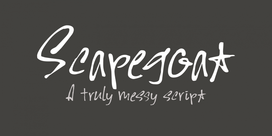 Scapegoat Font Family - 2 Fonts 1 Scapegoat Font Family - 2 Fonts