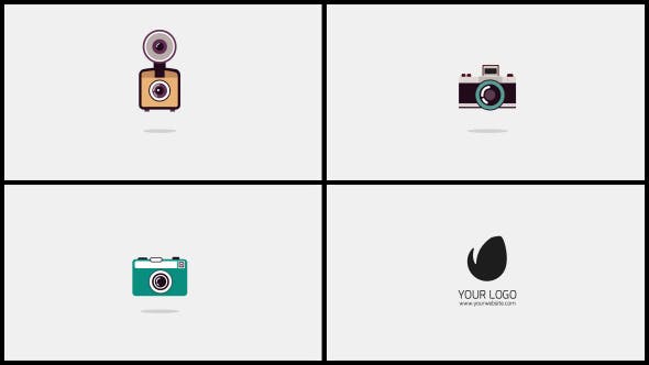 Videohive Photography Flat Logo Opener 10697842 1 Videohive Photography Flat Logo Opener 10697842