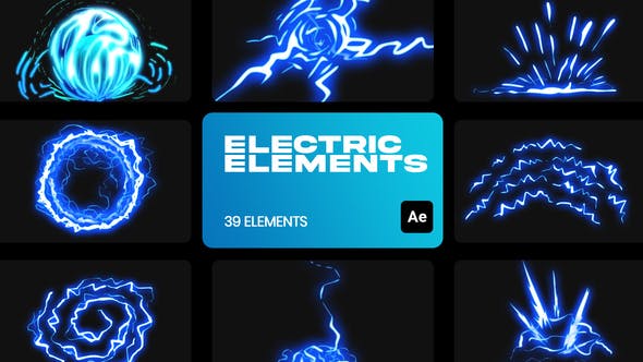 Videohive Electricity Cartoon VFX for After Effects 36191300 1 Videohive Electricity Cartoon VFX for After Effects 36191300
