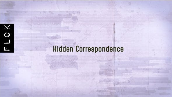 Videohive Hidden Correspondence 23257276 1 Videohive Hidden Correspondence 23257276