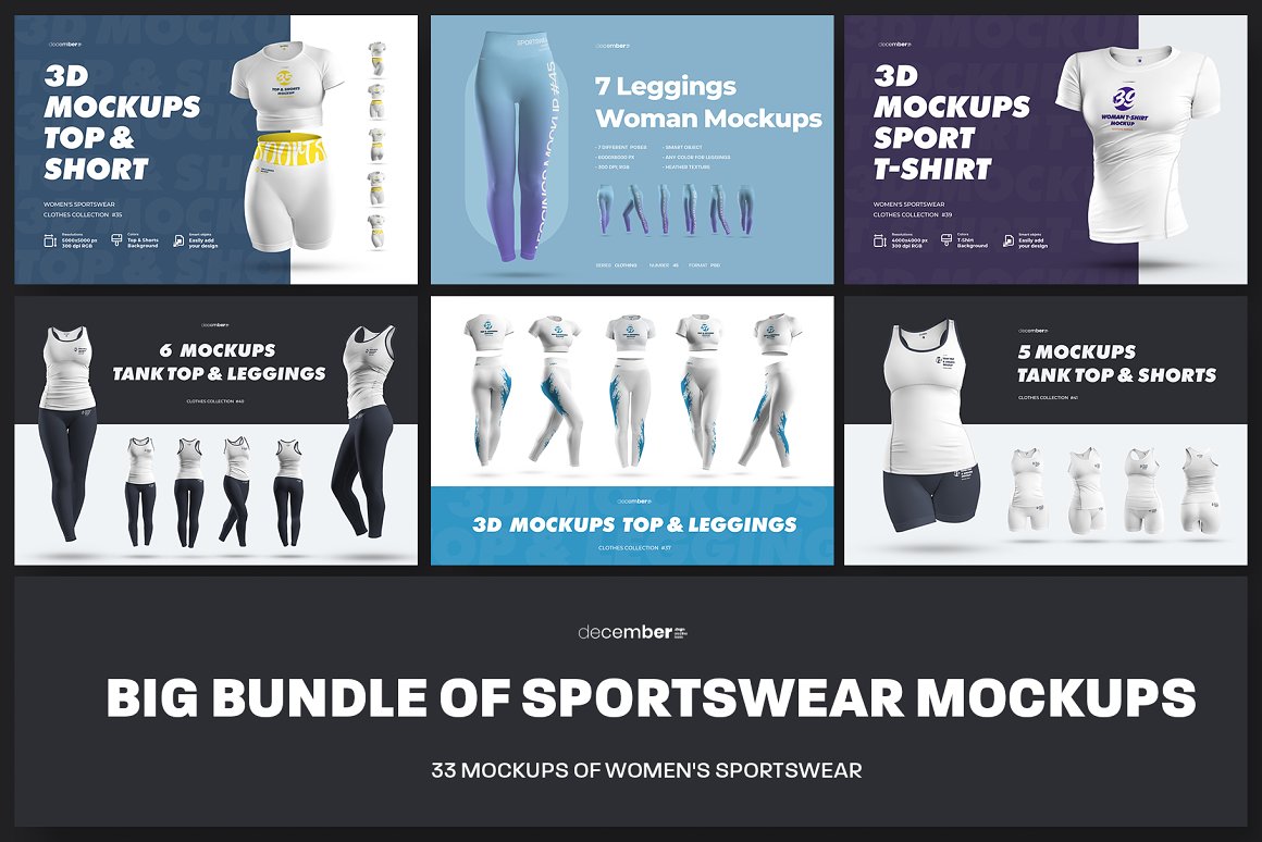 CreativeMarket - Big Bundle Sportswear Women Mockups 6855330 1 CreativeMarket - Big Bundle Sportswear Women Mockups 6855330