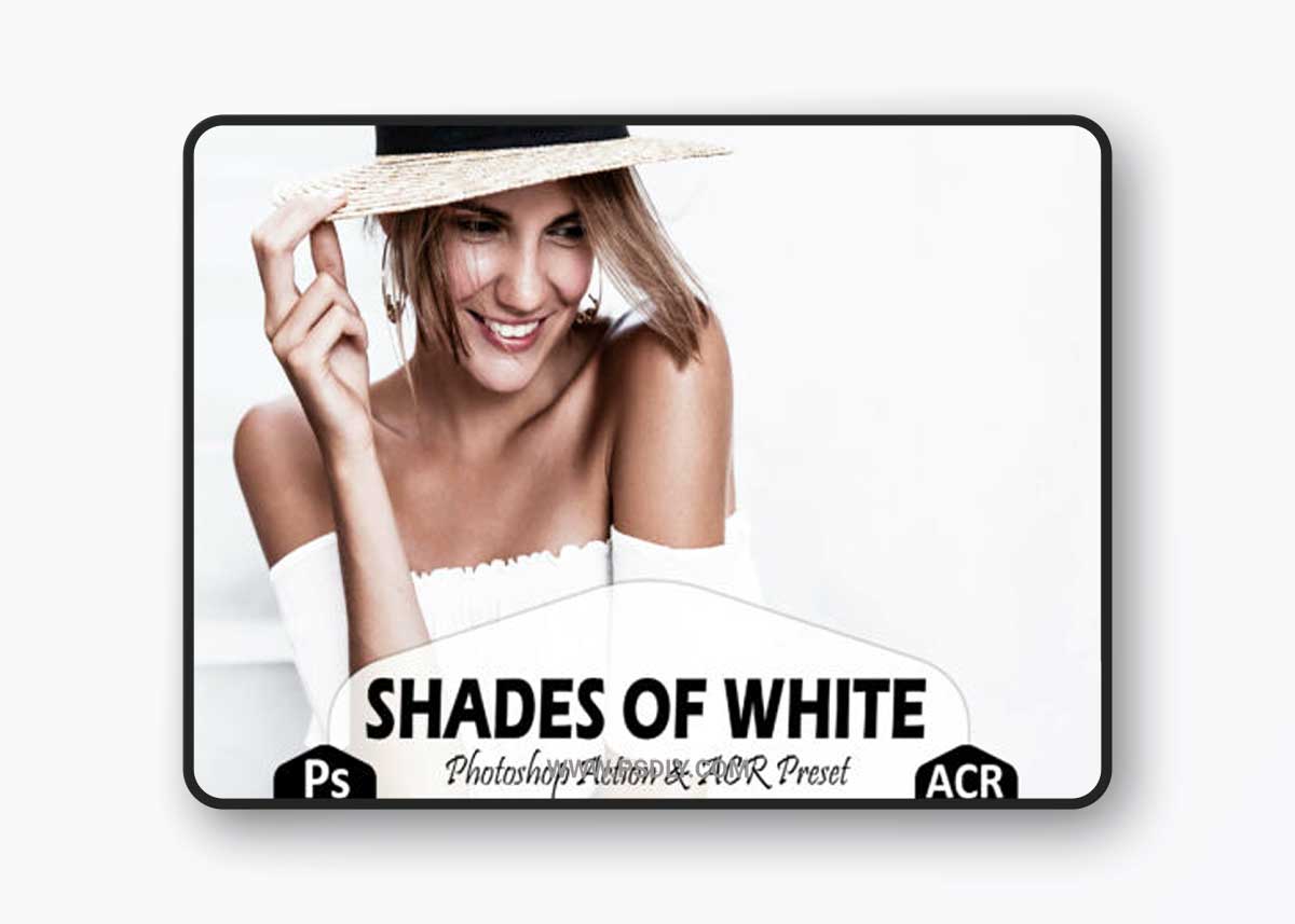 10 Shades of White Photoshop Actions 1 10 Shades of White Photoshop Actions
