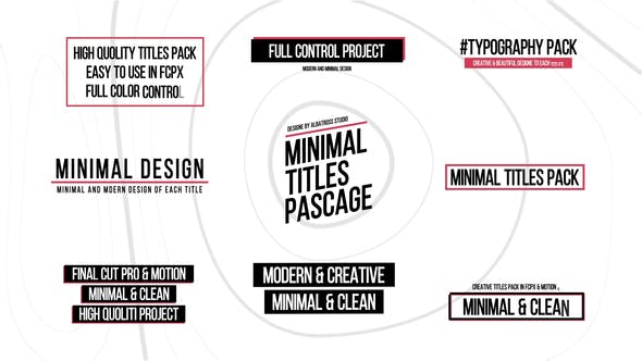Videohive Minimal Titles | After Effects 36473281 1 Videohive Minimal Titles | After Effects 36473281