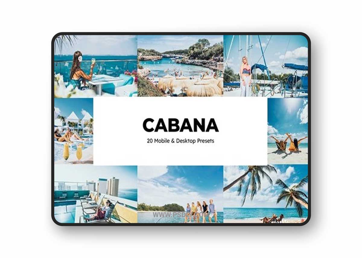 20 Cabana Lightroom Presets and LUTs 1 20 Cabana Lightroom Presets and LUTs
