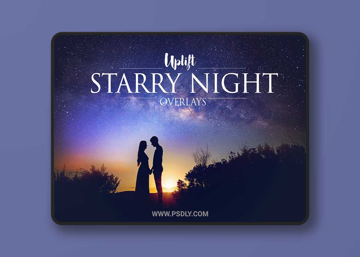50 Starry Night Overlays 1 50 Starry Night Overlays